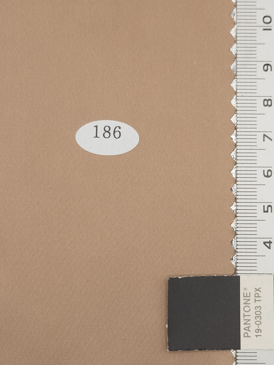 Solid Recycled Satin Spandex Polyester Woven Fabric - FAB 1711 - 6.Sandrift