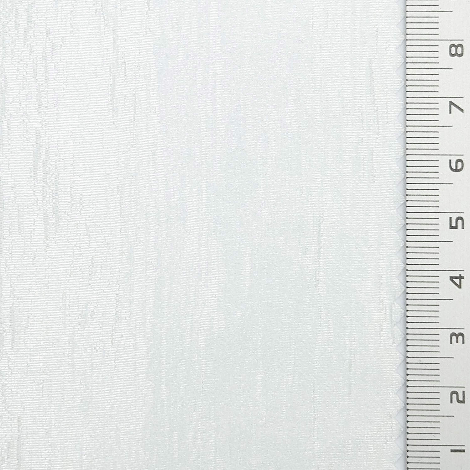 Solid Pleated Satin Acetate Polyester Tencel Woven Fabric - FAB 1792 - 6.White