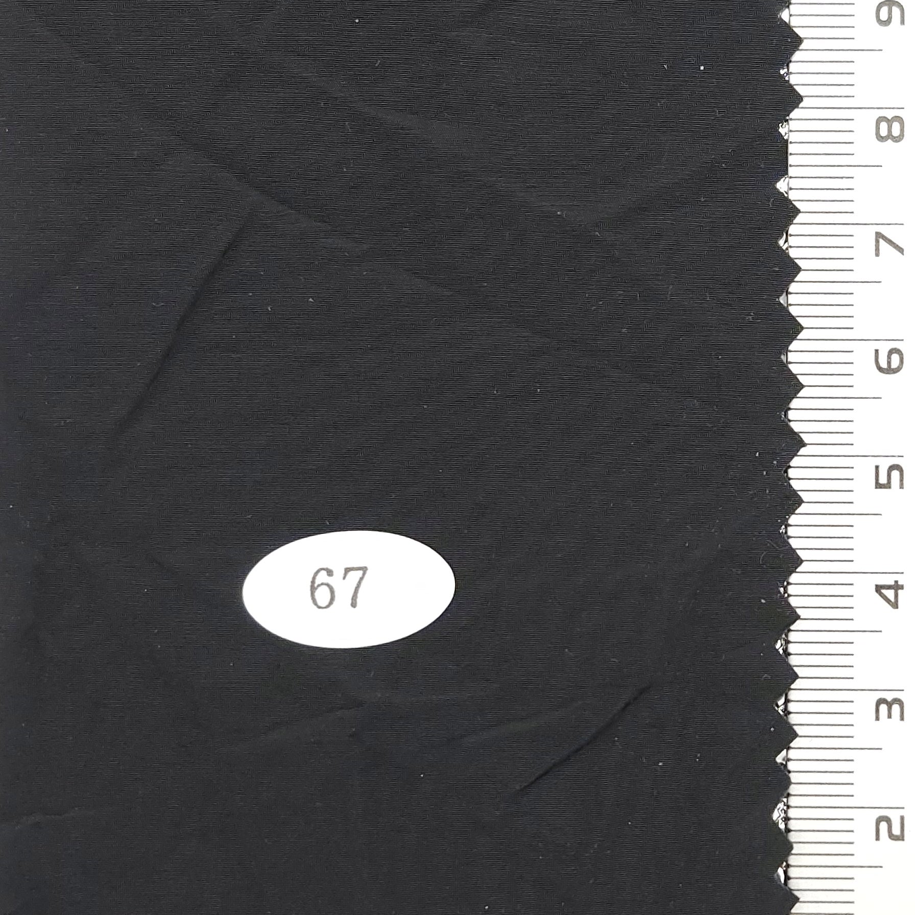 Solid Wrinkle Recycled Nylon Woven Fabric - FAB 1705 - 6.Charcoal