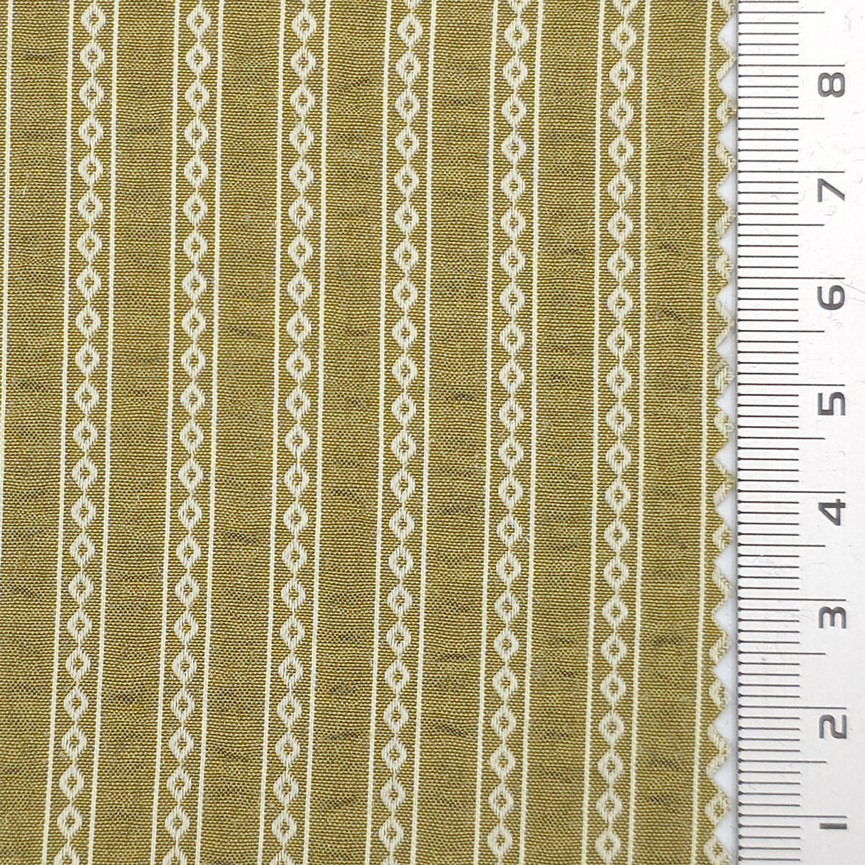 Stripe Jacquard Cotton Polyester Woven Fabric - FAB1820 - 1.Pink-2.Silver-3.Beige-4.Blue-5.Green-6.Royal Blue-7.Gold-8.Brown-9.Navy-10.Black