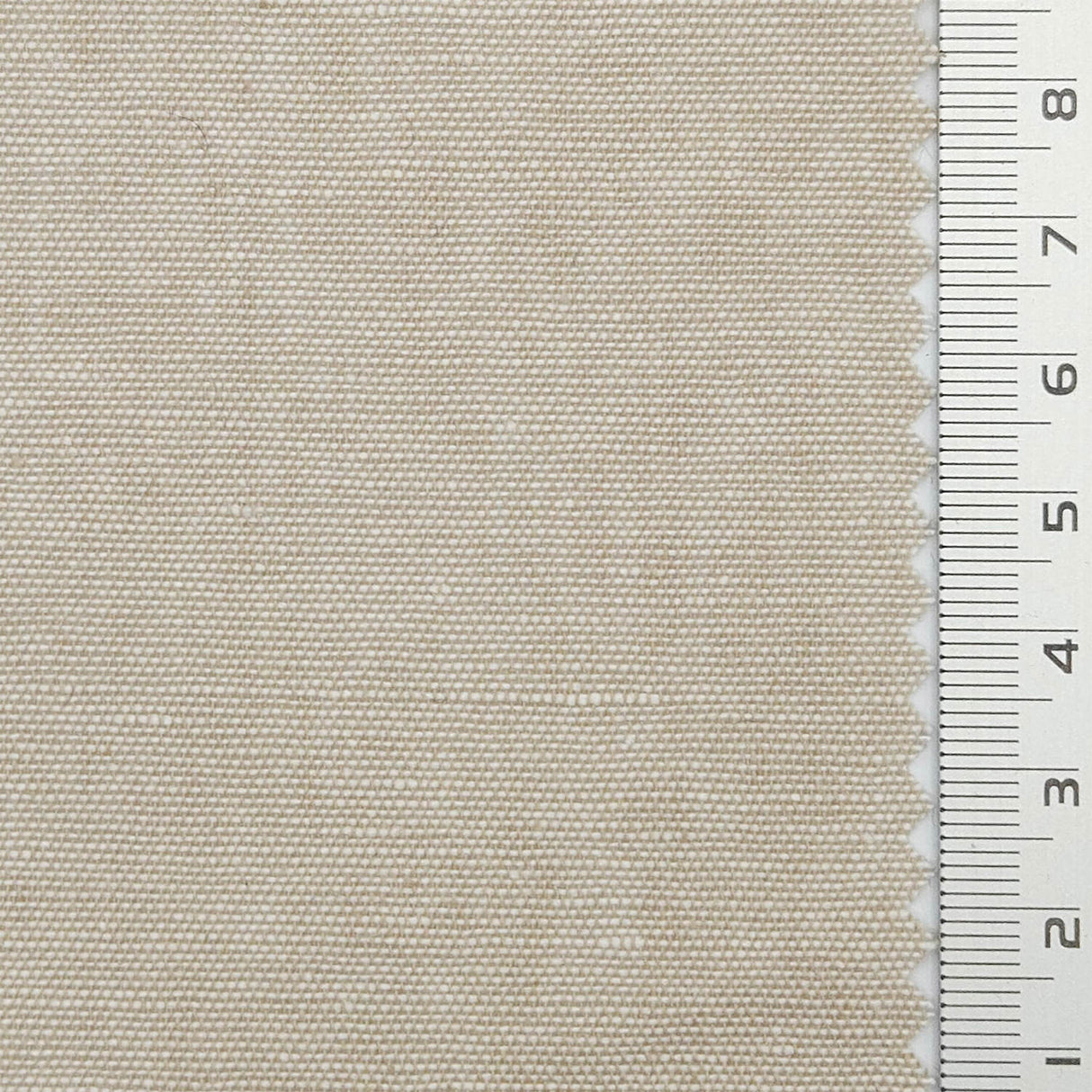 Solid Oxford Cotton Linen Polyester Woven Fabric - FAB1790 - 1.Medium denim blue-2.Dark navy blue-3.Light powder blue-4.Soft yellow/chartreuse-5.Blush pink-6.Light sage grey-7.taupe-8.White-9.Black