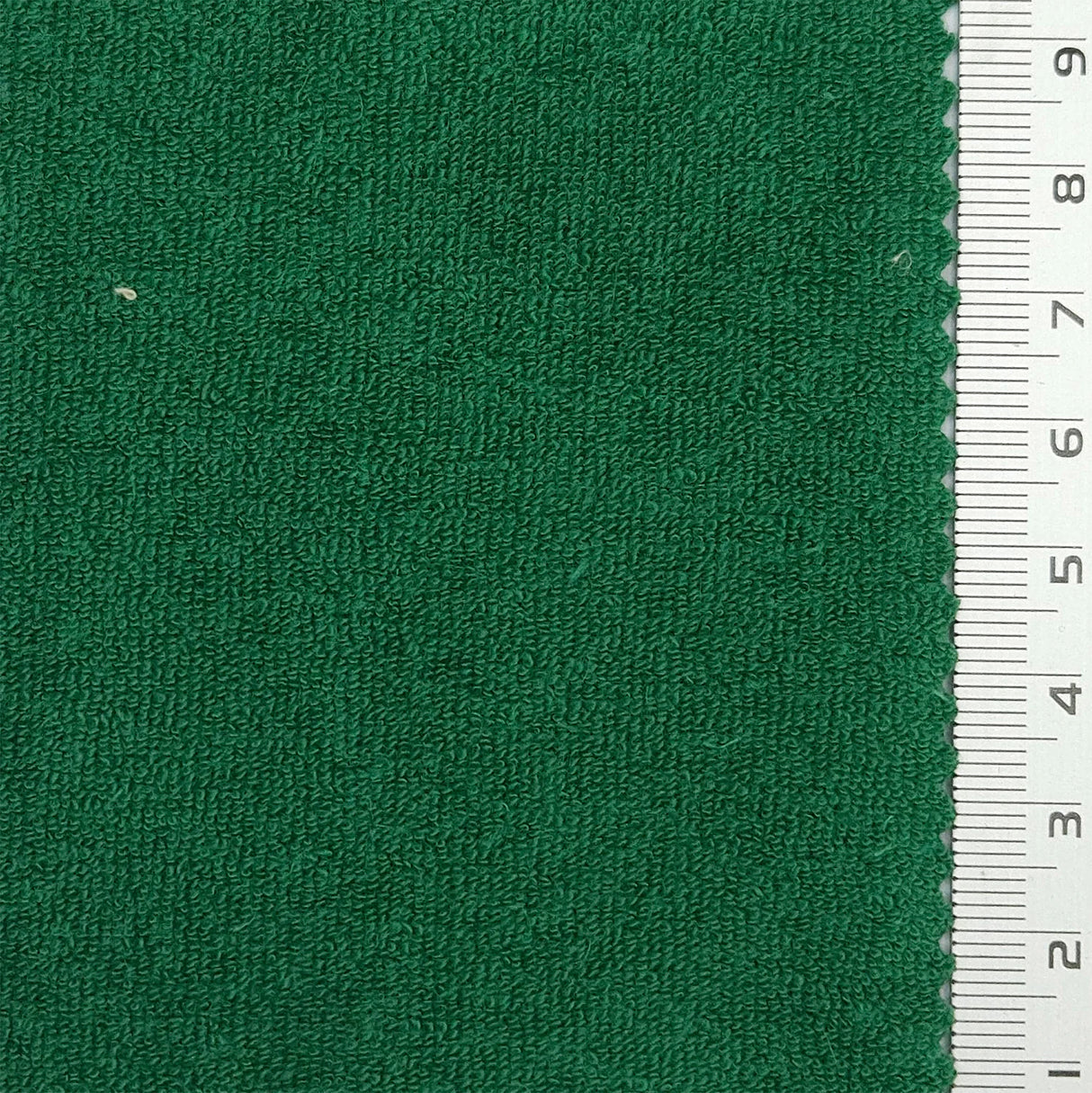 Towelling Solid Terry Cotton Polyester Knit Fabric - FAB1766 - 1.Light pink-2.White-3.Ivory-4.Light beige-5.Pale yellow-6.Tan-7.Dark green-8.Forest green-9.Charcoal gray-10.Taupe