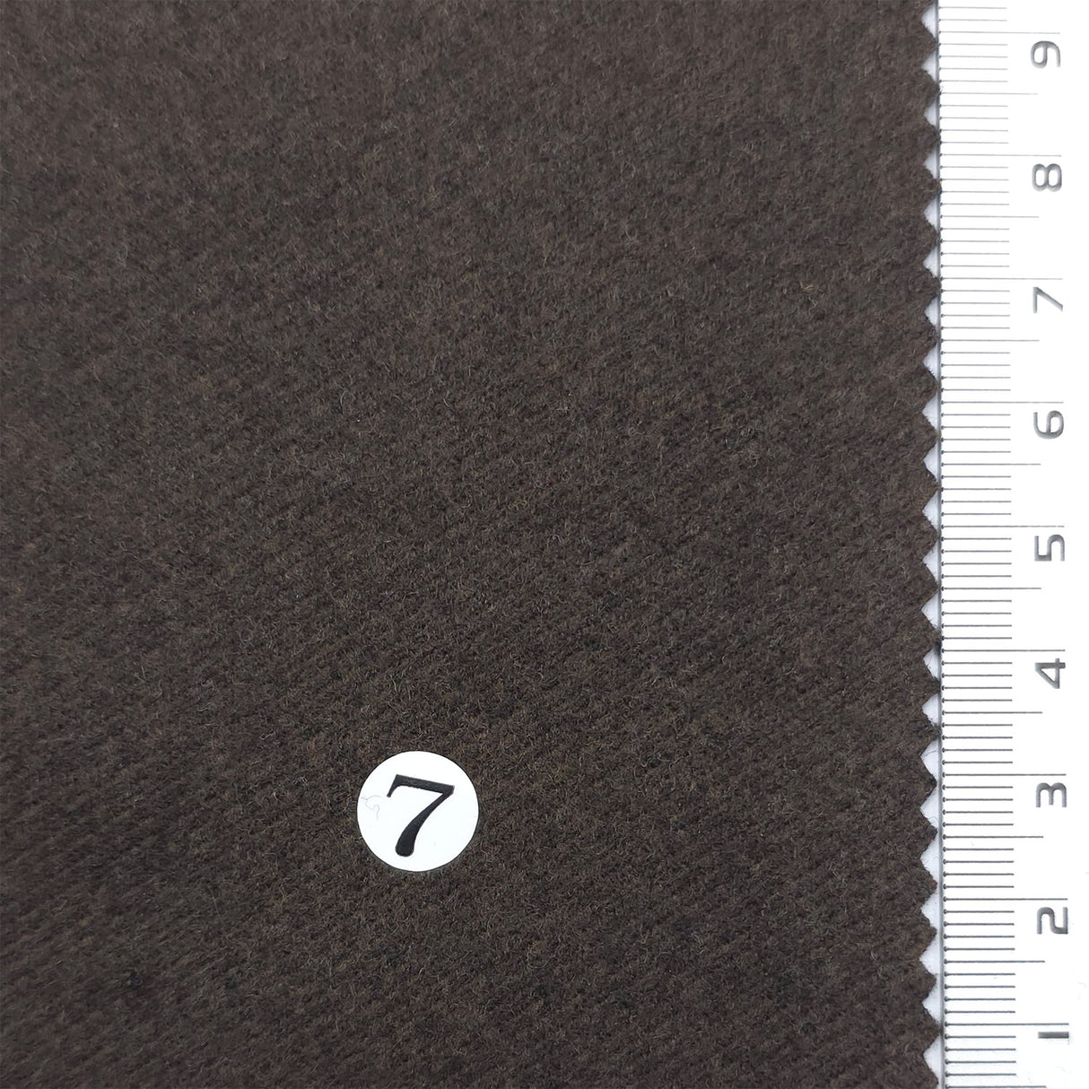 Dark Brown - Soft Poly Woven Fabric - FAB1873