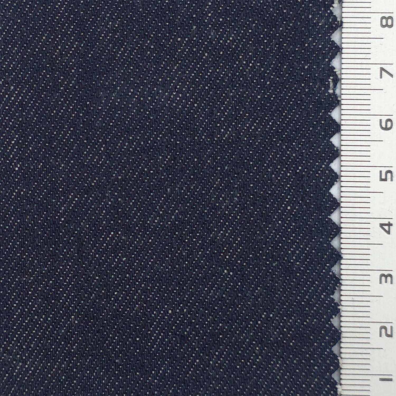 1.Navy Blue-2.Navy Blue-3.Navy Blue-4.Denim Black-5.Black - Premium Rigid Denim Cotton Woven Fabric - FAB 1836