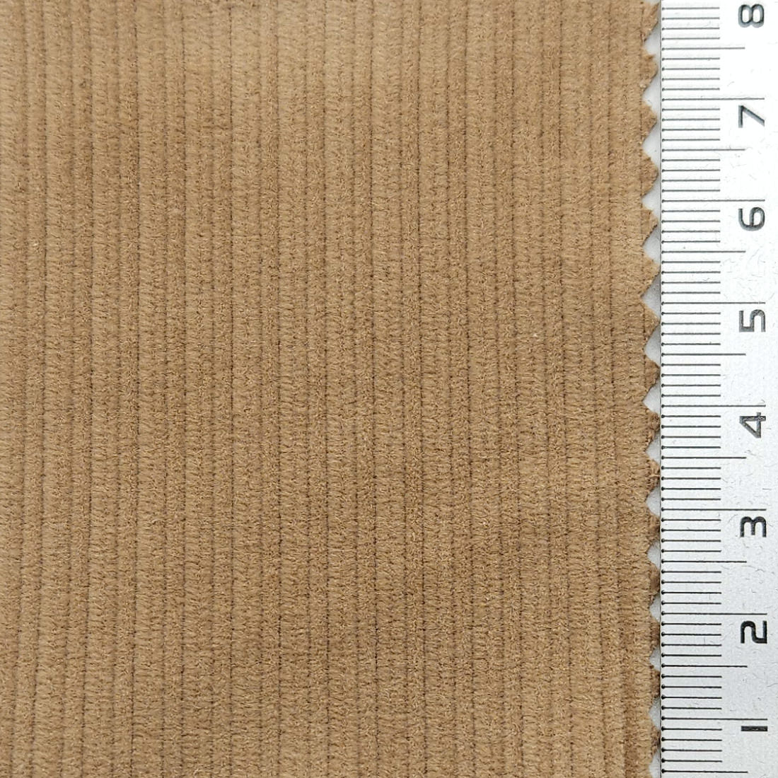 11Wale Solid Corduroy Cotton Woven Fabric - FAB1655 - 1.Petite Orchid-2.Oyster Pink-3.Milk White-4.Sour Dough-5.Pale Taupe-6.Shingle Fawn-7.Dark Tan-8.Cigar-9.Japonica-10.Sand Dune