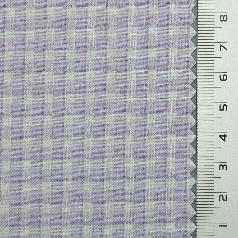 Check Cotton Woven Fabric | FAB1551 | 1.Dawn Pink, 2.Orange, 3.Green, 4.Blue, 5.Orange, 6.Pink, 7.Lavender, 8.Red, 9.Black by Fabricis.com #