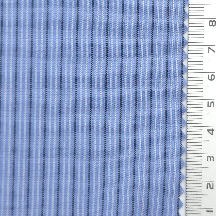 Stripe Cotton Woven Fabric - FAB1966 - Blue