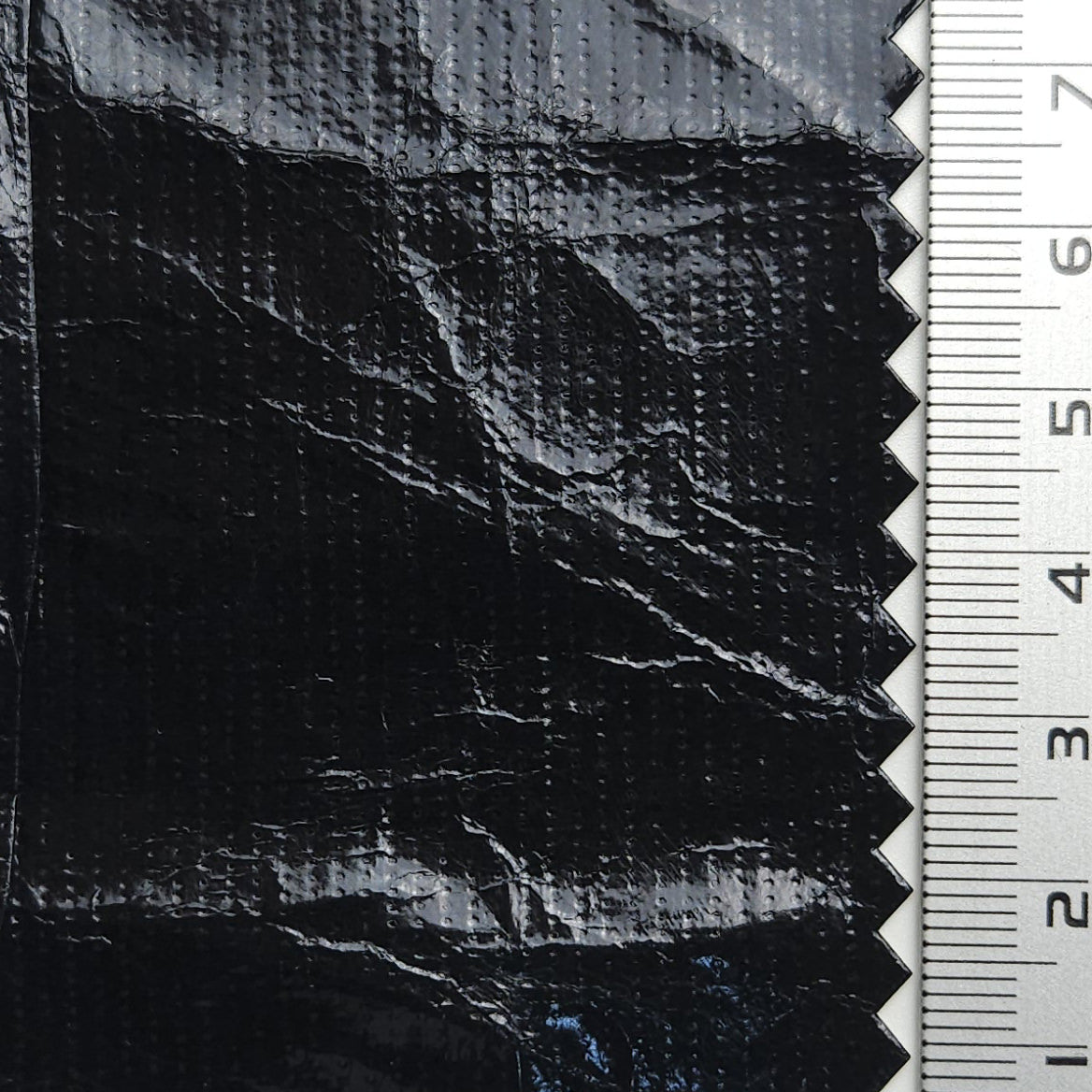 Solid Crack Foil Polyurethane Woven Fabric - FAB 1601 - 7.FAB1601-7