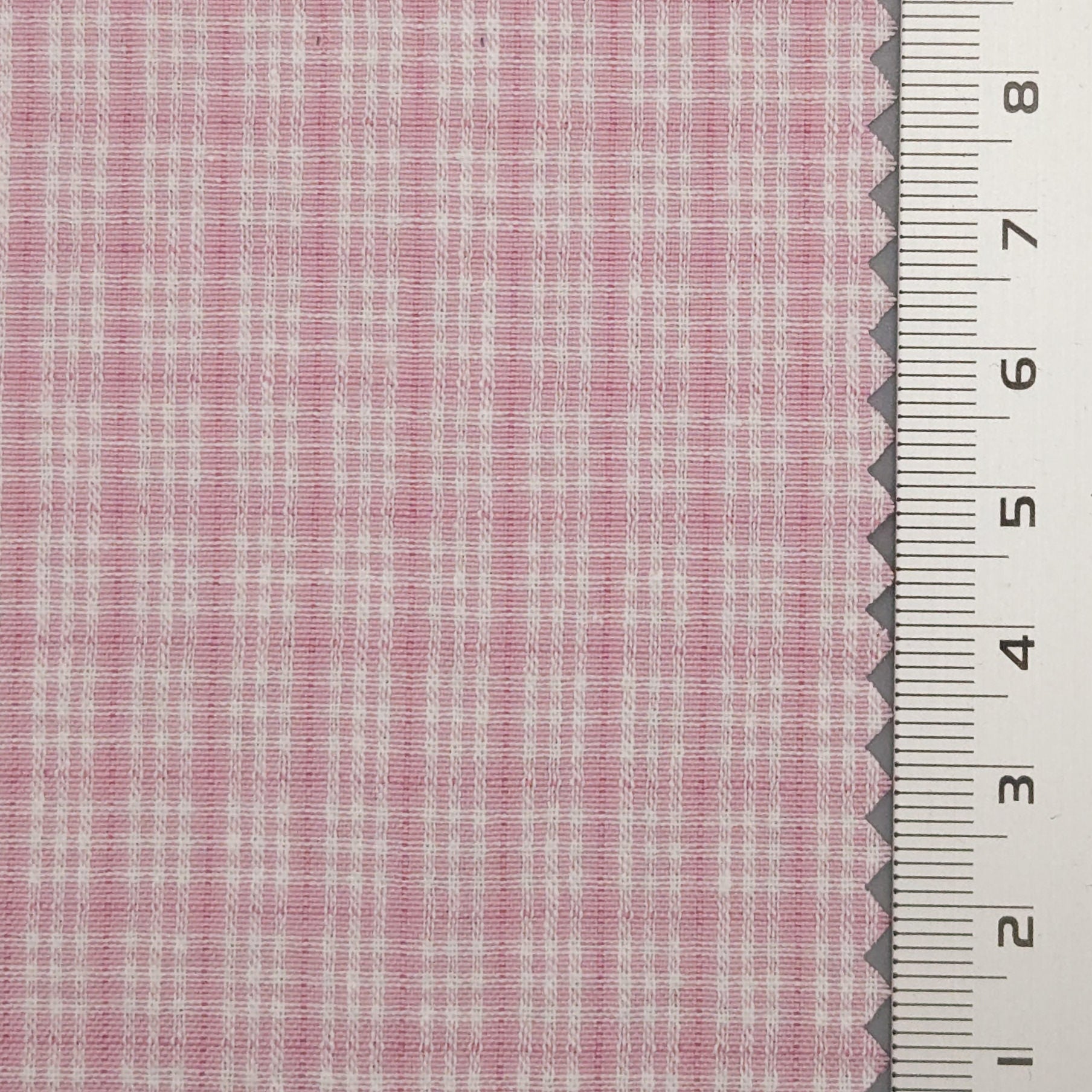 1.Soft Peach-2.Spring Wood-3.Onahau-4.Green-5.Yellow - Check Cotton Woven Fabric - FAB 1549