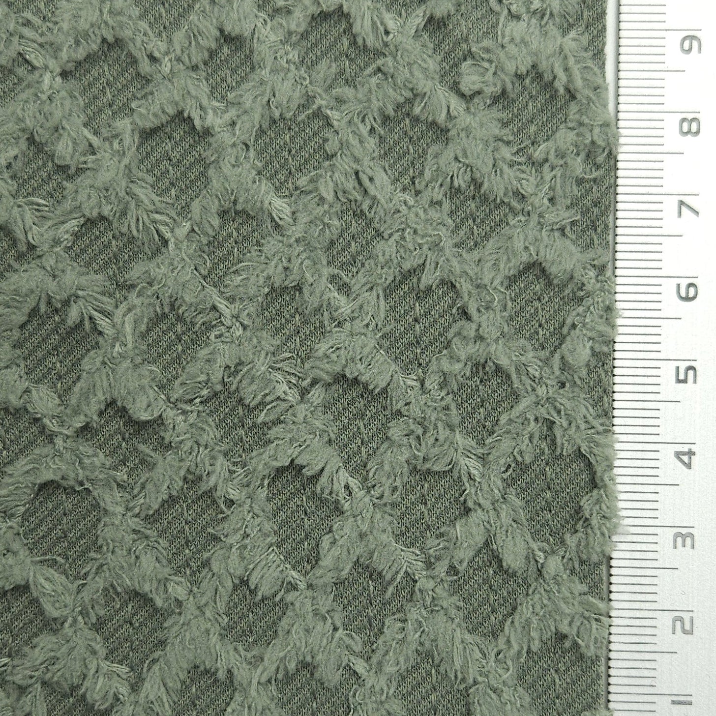 Solid Diamond Polyester Spandex Knit Fabric - FAB 1582 - 7.William