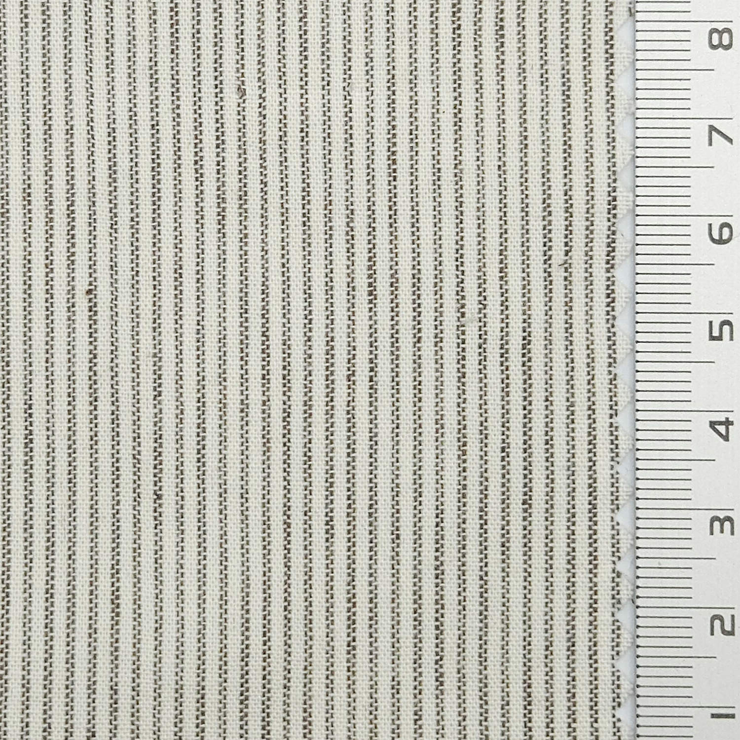 Pin Stripe Plain Cotton Woven Fabric - FAB1796 - 1.Ivory-2.Pearl-3.Light Blue-4.Light Pink-5.Pale Yellow-6.Gray-7.Medium Gray-8.Light Blue-9.Light Pink-10.Light Gray