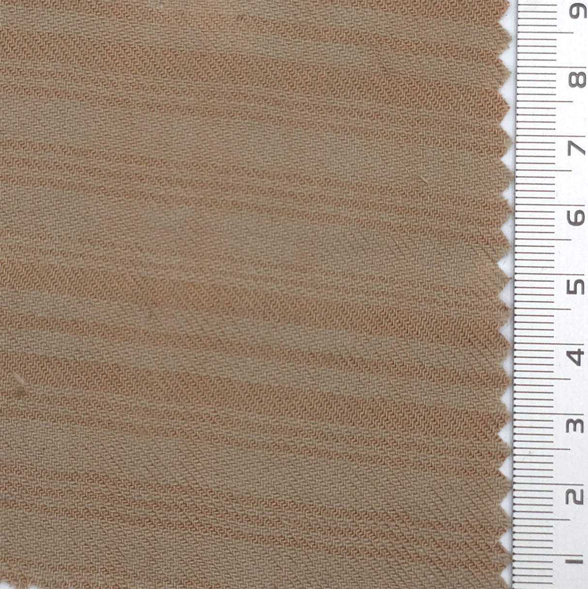 Camel Check Cotton Rayon Woven Fabric - FAB1826