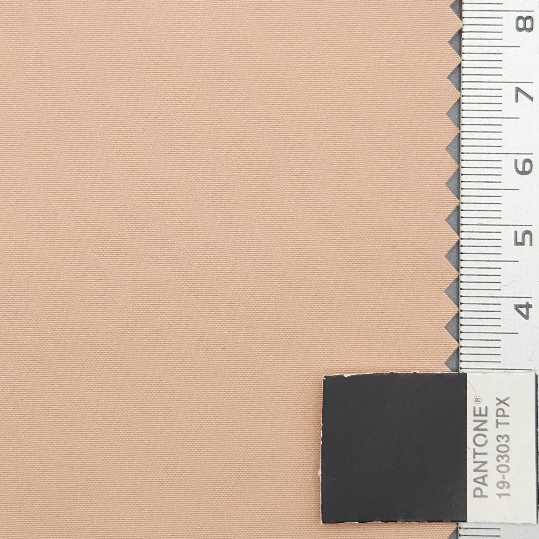 Hiking Solid Plain Recycled Polyester Cotton Woven Fabric - FAB 1725 - 7.Salmon