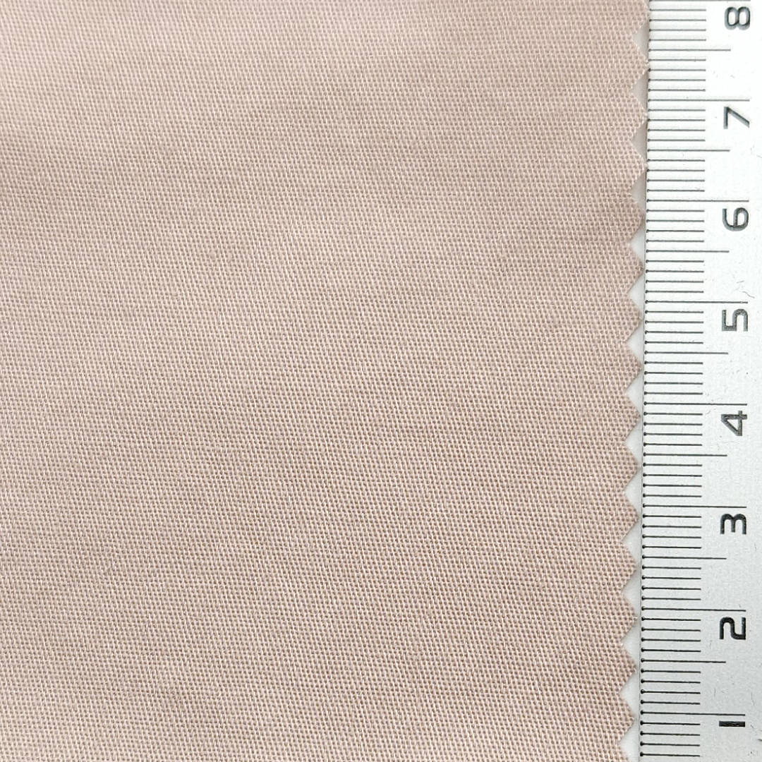 Solid Enzyme Washing 32s Cotton Spandex Woven Fabric - FAB1651 - 1.Travertine-2.Sisal-3.Forget Me Not-4.Loafer-5.Milk White-6.White-7.Bizarre-8.Gainsboro-9.Grey Nurse-10.Zumthor