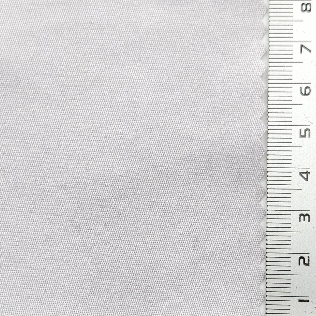 Solid Enzyme Washing 32s Cotton Spandex Woven Fabric - FAB1651 - 1.Travertine-2.Sisal-3.Forget Me Not-4.Loafer-5.Milk White-6.White-7.Bizarre-8.Gainsboro-9.Grey Nurse-10.Zumthor