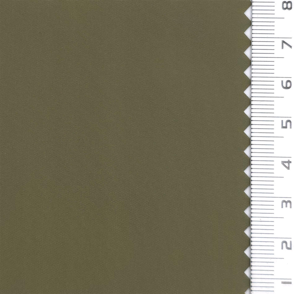 Olive Green - Water Proof Solid Woven Nylon Fabric - FAB1875