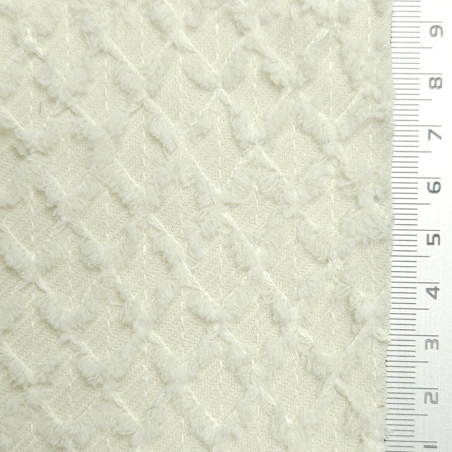 Solid Diamond Polyester Spandex Knit Fabric - FAB 1582 - 8.Zumthor