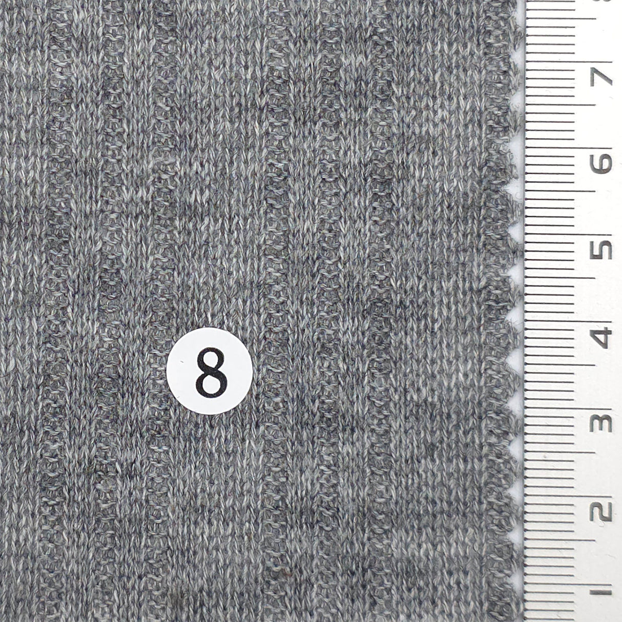 Hairy TR Stripe Irregular Rayon Polyester Knit Fabric - FAB1818 - 1.Pink Beige-2.Beige-3.Beige-4.Olive-5.Mint Blue-6.Green Khaki-7.Brown-8.Melange Gray-9.Charcoal-10.Navy