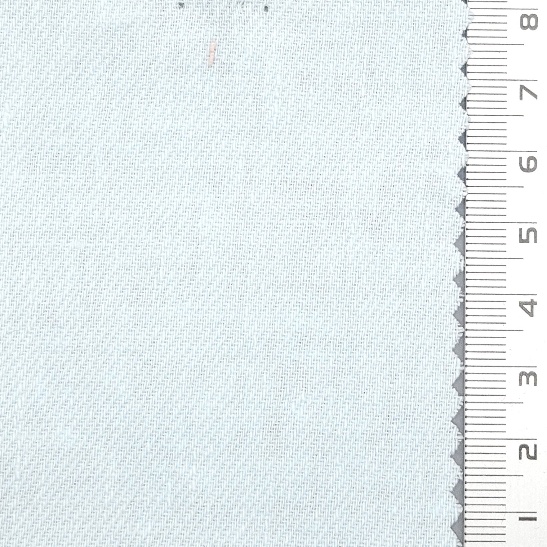 Solid Enzyme Washing Cotton Linen Woven Fabric - FAB 1663 - 8.Clear Day