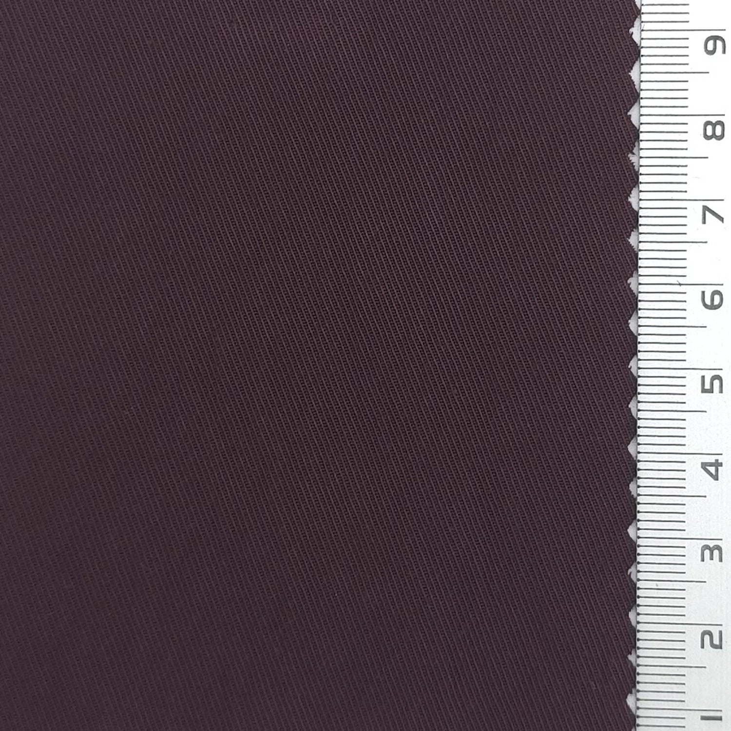 Twill Cotton Nylon Woven Fabric - FAB1960 - Dark Plum