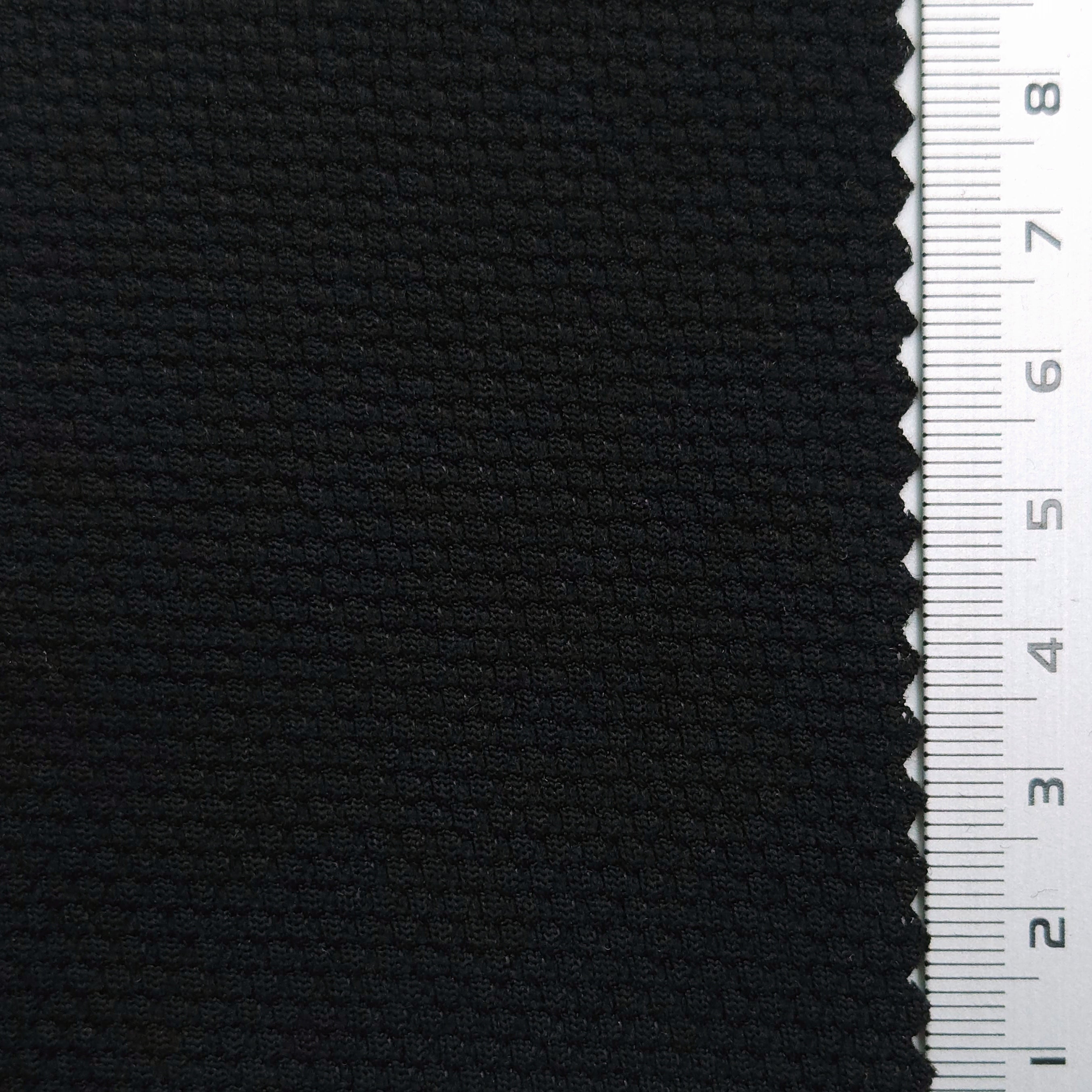 Stripe Waffle Polyester Spandex Knit Fabric | FAB1564 | 1.Navy - Stripe, 2.Black - Stripe, 3.Grey - Stripe, 4.Navy - Stripe, 5.Black - Stripe, 6.Grey - Stripe, 7.Navy - Solid, 8.Black - Solid, 9.Grey - Solid, 10.White - Solid by Fabricis.com #