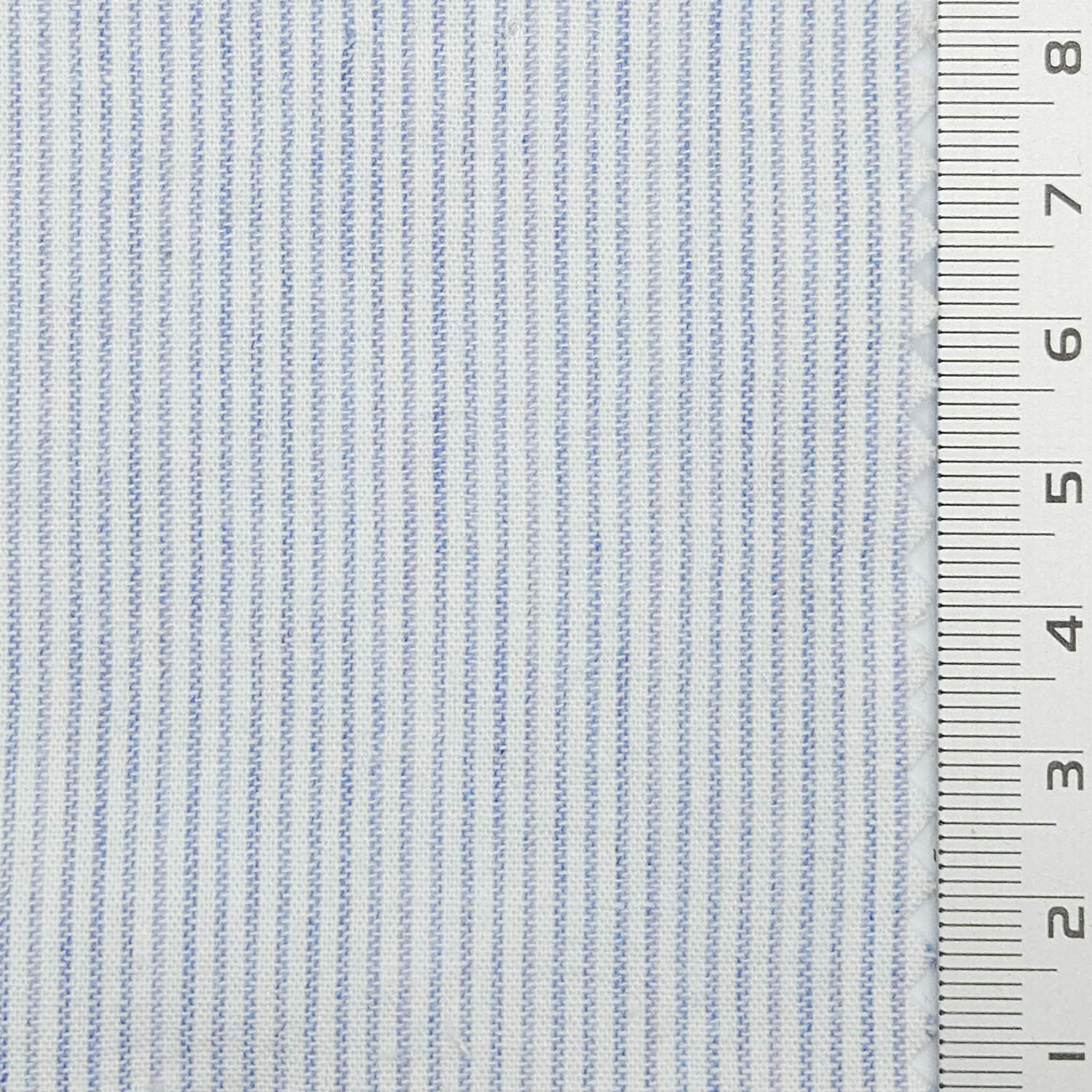 Pin Stripe Plain Cotton Woven Fabric - FAB1796 - 1.Ivory-2.Pearl-3.Light Blue-4.Light Pink-5.Pale Yellow-6.Gray-7.Medium Gray-8.Light Blue-9.Light Pink-10.Light Gray
