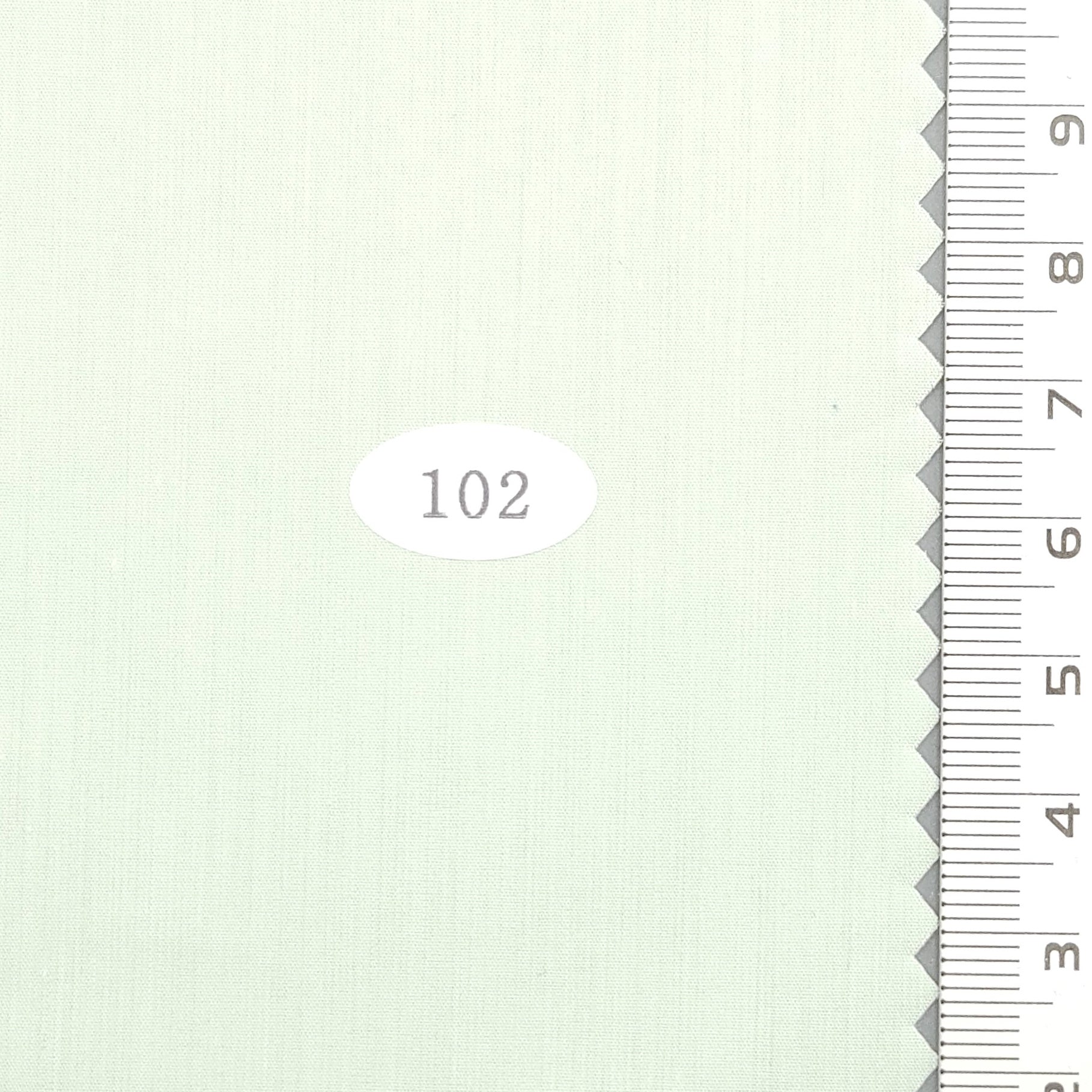 Solid Plain Recycled Cotton Polyester Woven Fabric - FAB 1700 - 8.Frost