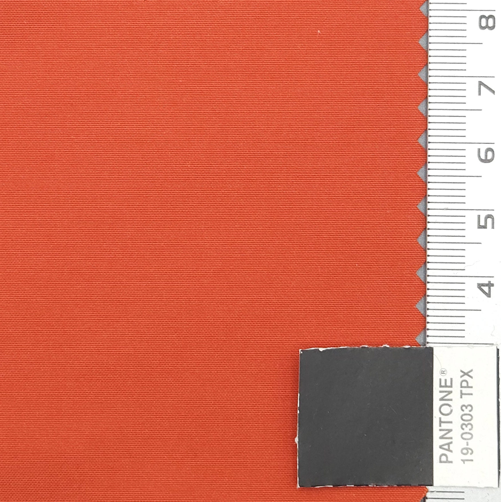 Hiking Solid Plain Recycled Polyester Cotton Woven Fabric - FAB 1725 - 8.Orange