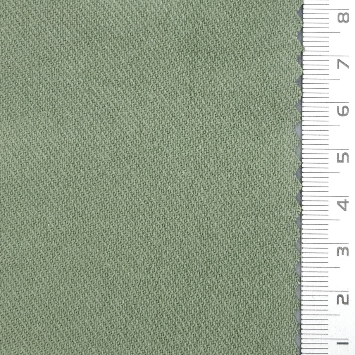 Solid Enzyme Twill Washing Cotton Spandex Woven Fabric - FAB1668 - 1.Grain Brown-2.Chino-3.Tallow-4.Cab Sav-5.Nutmeg-6.Eunry-7.Pale Brown-8.Sage-9.Gurkha-10.Graphite