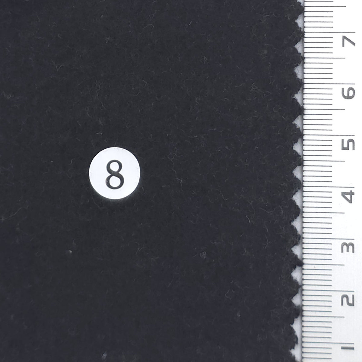 Solid Acrylic Cotton Knit Fabric - FAB1973 - Black