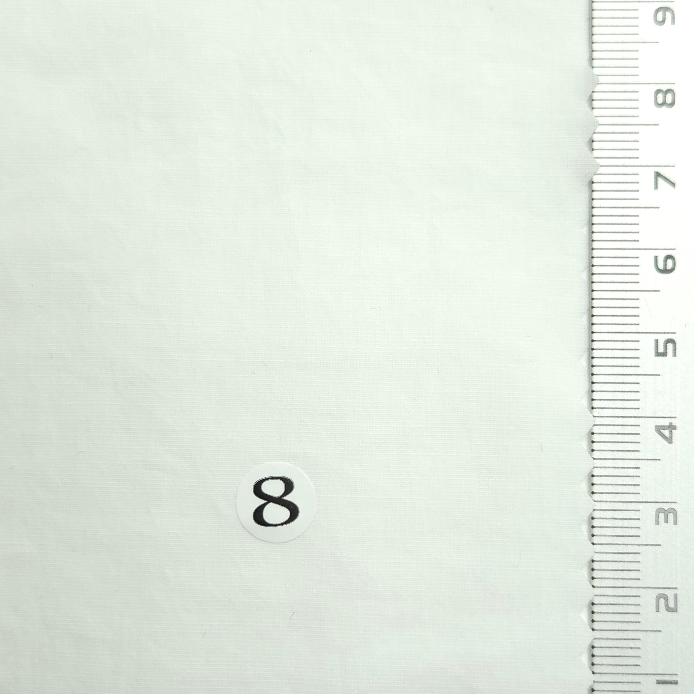 Solid Nylon Spandex Cotton Woven Fabric - FAB 1552 - 8.White