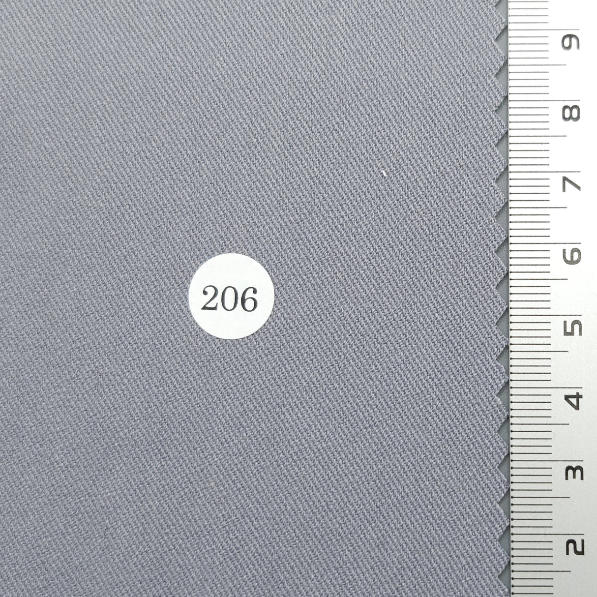 Solid Twill Polyester Rayon Spandex Woven Fabric - FAB1694 - 1.Ivory Beige (213)-2.Beige (212)-3.Green Ivory (211)-4.Yellow Beige (210)-5.Pink (209)-6.Ivory (208)-7.White (207)-8.Grey (206)-9.Brown (205)-10.Light Charcoal (204)