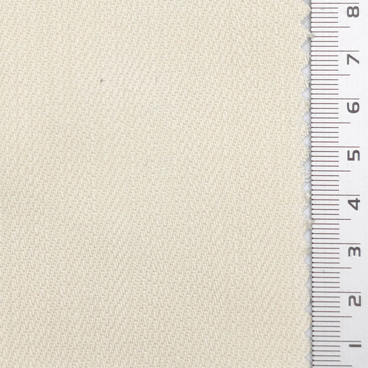 Ivory Slim Non-fade Cotton Woven Fabric - FAB1839