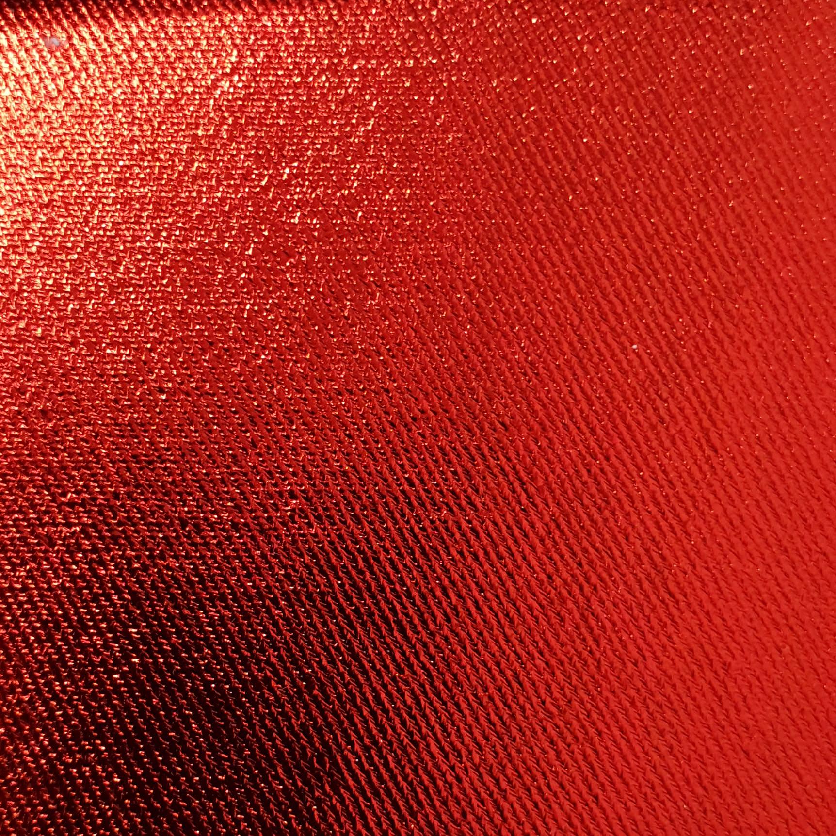 Stella Twill Foil Fabric - FAB 1296 - 8.Red