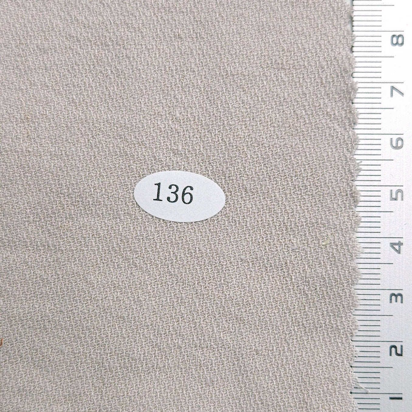 Solid Dobby Washing Linen Rayon Woven Fabric - FAB 1565 - 9.Grey