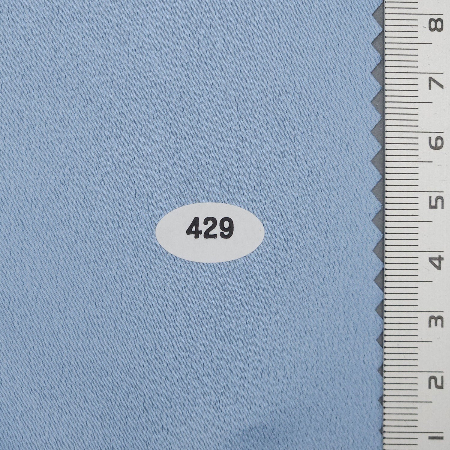 Solid Crepe Charmeuse Satin Polyester Woven Fabric - FAB 1739 - 9.Light Blue