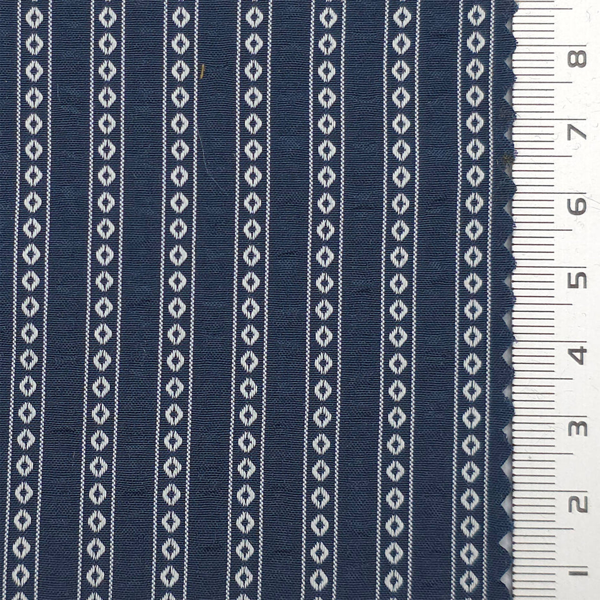 Stripe Jacquard Cotton Polyester Woven Fabric - FAB1820 - 1.Pink-2.Silver-3.Beige-4.Blue-5.Green-6.Royal Blue-7.Gold-8.Brown-9.Navy-10.Black