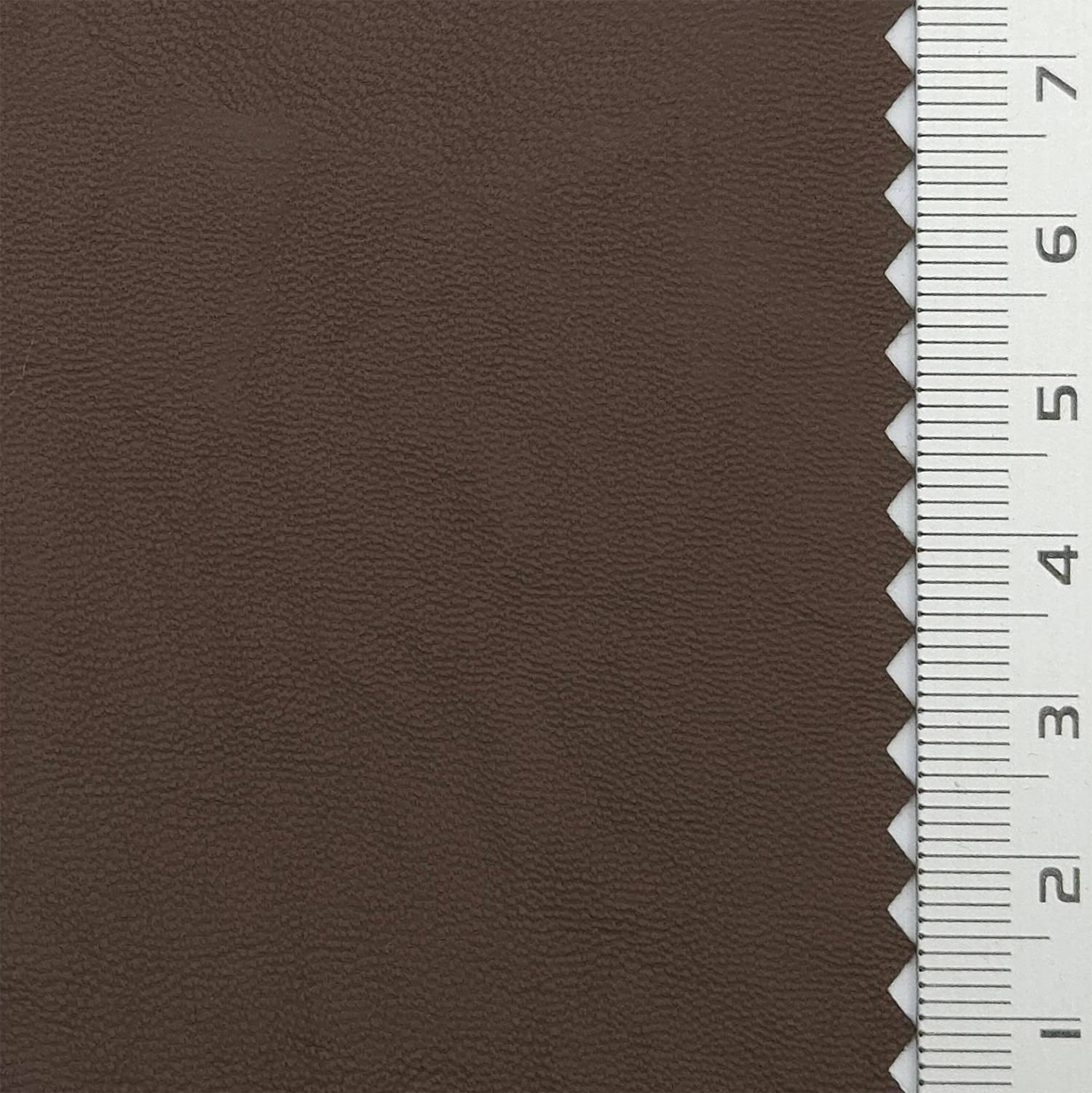 Soft Solid Leather Rayon Polyurethane Woven Fabric - FAB 1805 - 9.Dark brown