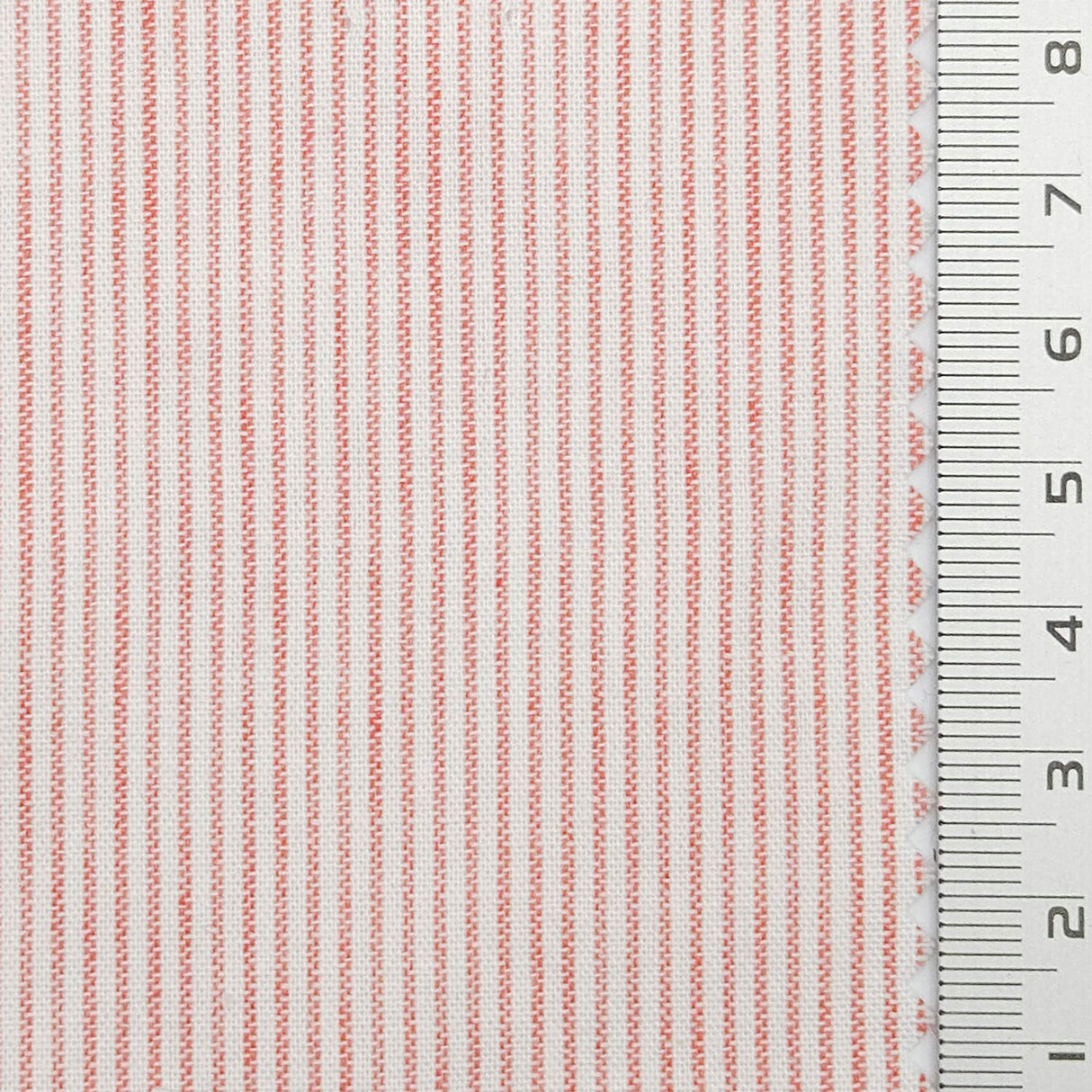 Pin Stripe Plain Cotton Woven Fabric - FAB1796 - 1.Ivory-2.Pearl-3.Light Blue-4.Light Pink-5.Pale Yellow-6.Gray-7.Medium Gray-8.Light Blue-9.Light Pink-10.Light Gray