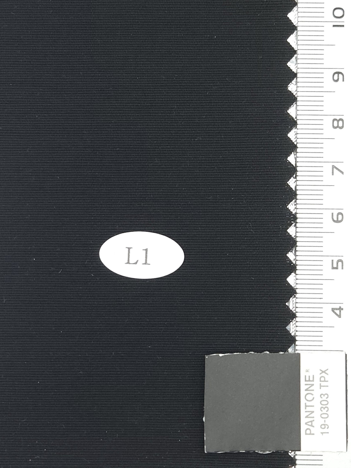 Solid Recycled Nylon Cotton Woven Fabric - FAB1709 - 1.Grey Cloud-2.Coral Reef-3.Dawn Pink-4.Old Lace-5.Vanilla-6.Almond Frost-7.Tealish Blue-8.Charcoal-9.Black