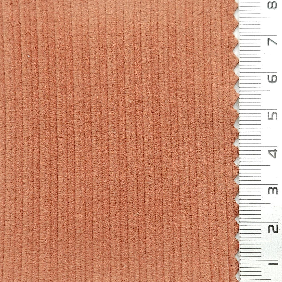 11Wale Solid Corduroy Cotton Woven Fabric - FAB1655 - 1.Petite Orchid-2.Oyster Pink-3.Milk White-4.Sour Dough-5.Pale Taupe-6.Shingle Fawn-7.Dark Tan-8.Cigar-9.Japonica-10.Sand Dune