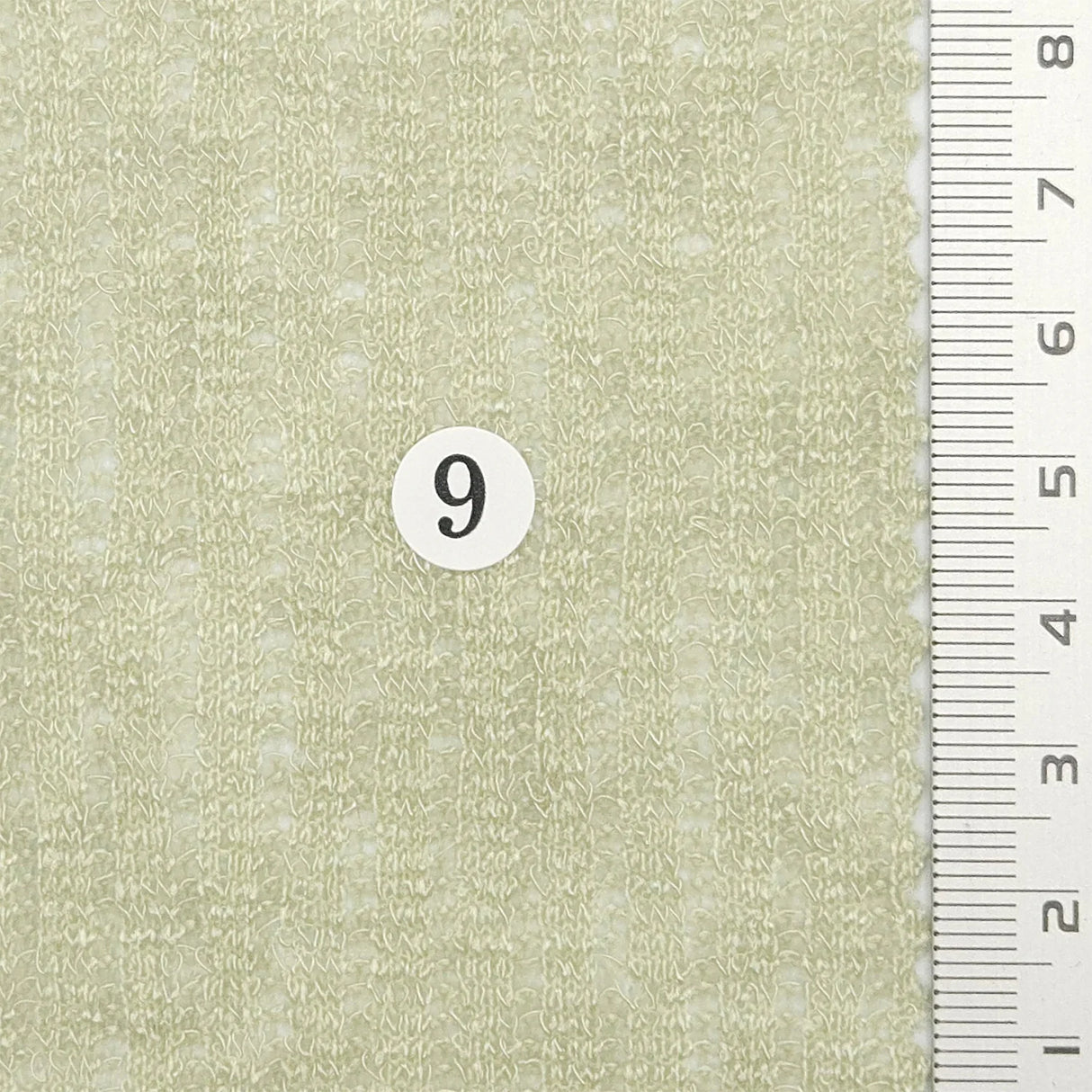 Solid Rib Polyester Spandex Knit Fabric - FAB1767 - 1.Lavender-2.Pale lemon-3.Salmon pink-4.Baby blue-5.Steel blue-6.Ivory-7.N/A-8.Sage gray-9.Celadon-10.Taupe