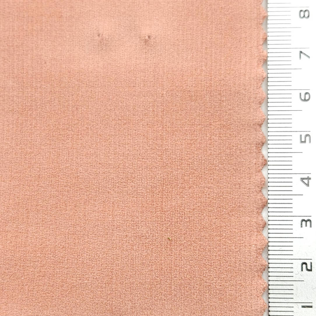 21 Wale Solid Corduroy Spandex Cotton Woven Fabric - FAB 1654 - 9.Sweet Pink