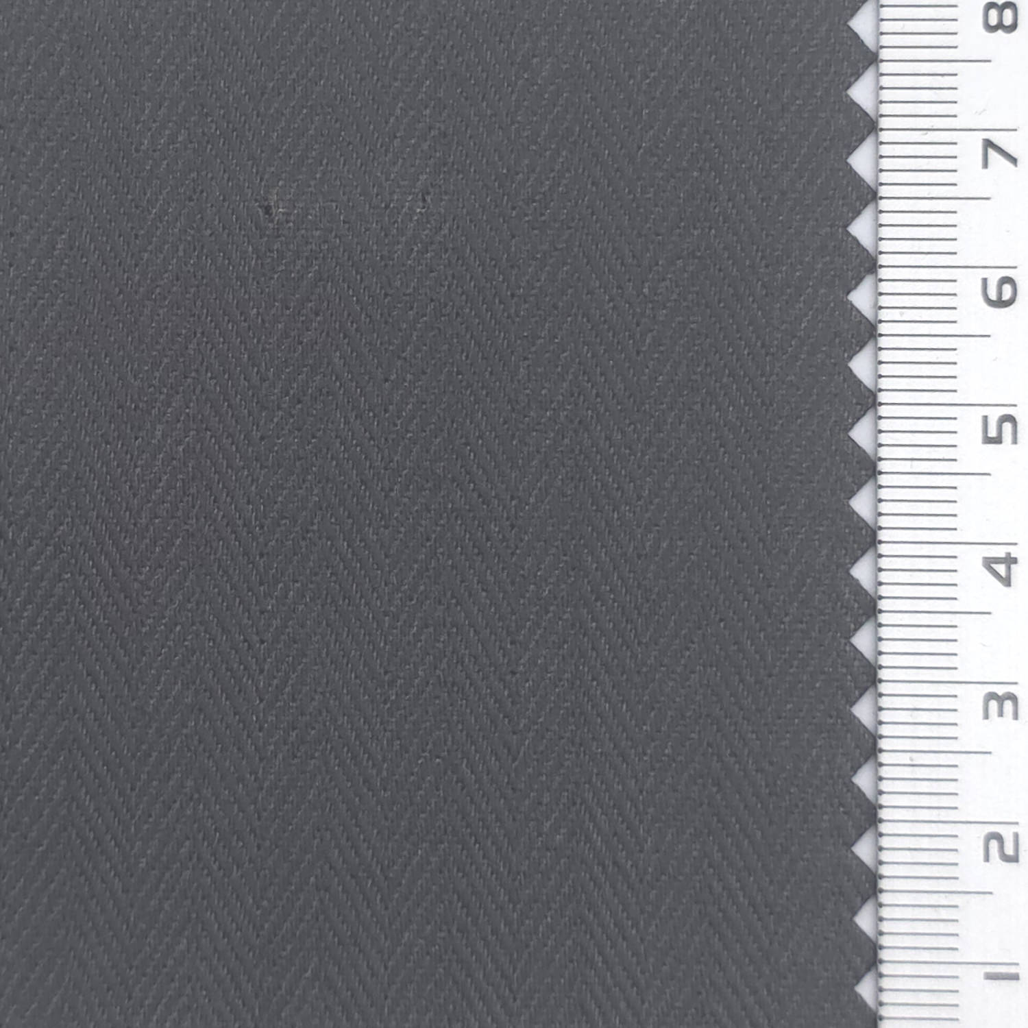 Herringbone Cotton Woven Fabric - FAB1955 - Dark Gray