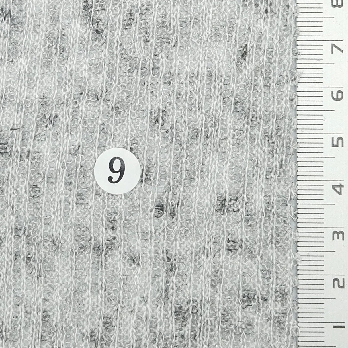 Like Pleated Solid Rib Linen Polyester Knit Fabric - FAB1768 - 1.Ivory-2.Ecru-3.Blush pink-4.Sky blue-5.Butter yellow-6.Sage green-7.Lilac-8.Warm gray-9.Heather gray-10.White