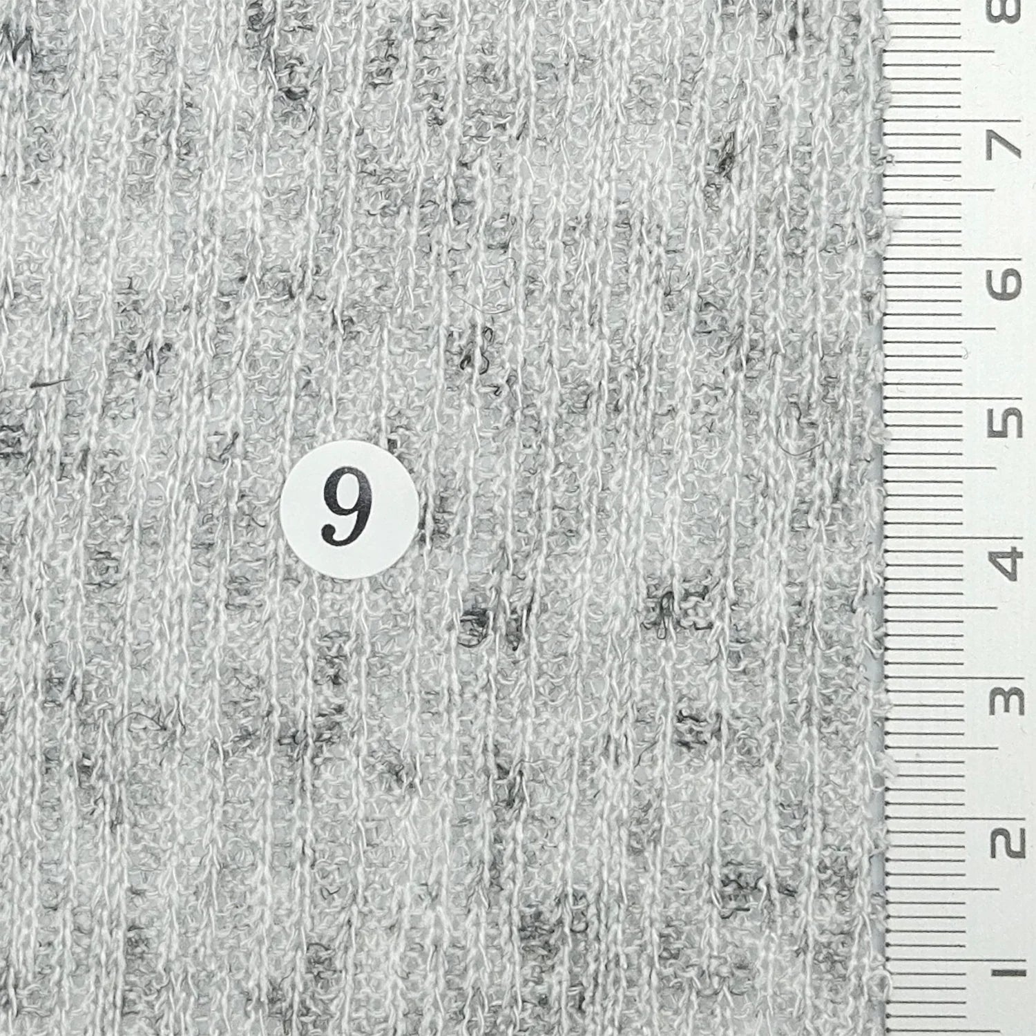 Like Pleated Solid Rib Linen Polyester Knit Fabric - FAB1768 - 1.Ivory-2.Ecru-3.Blush pink-4.Sky blue-5.Butter yellow-6.Sage green-7.Lilac-8.Warm gray-9.Heather gray-10.White