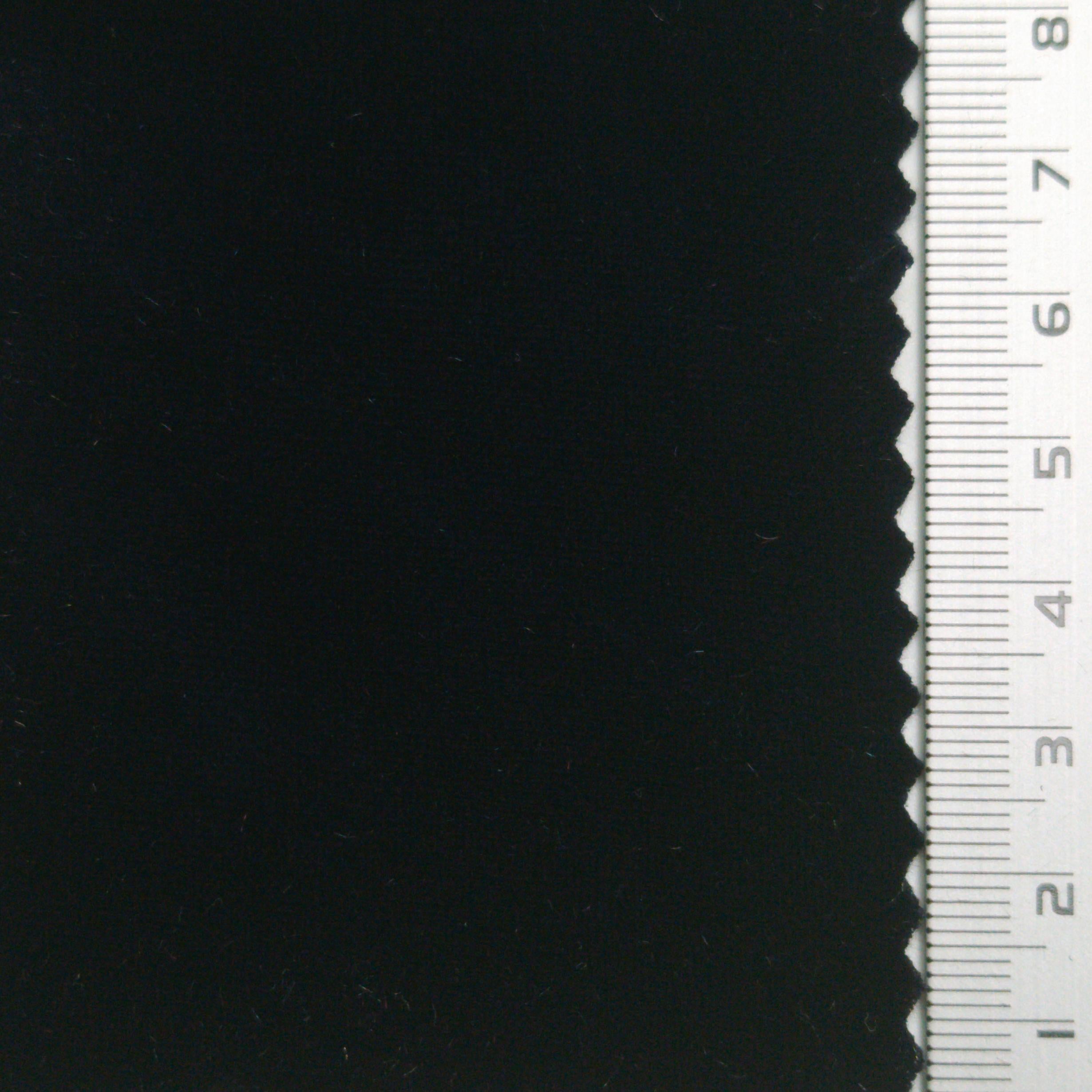 Solid Stretch Velvet Spandex Polyester Knit Fabric - FAB 1584 - 9.Navy