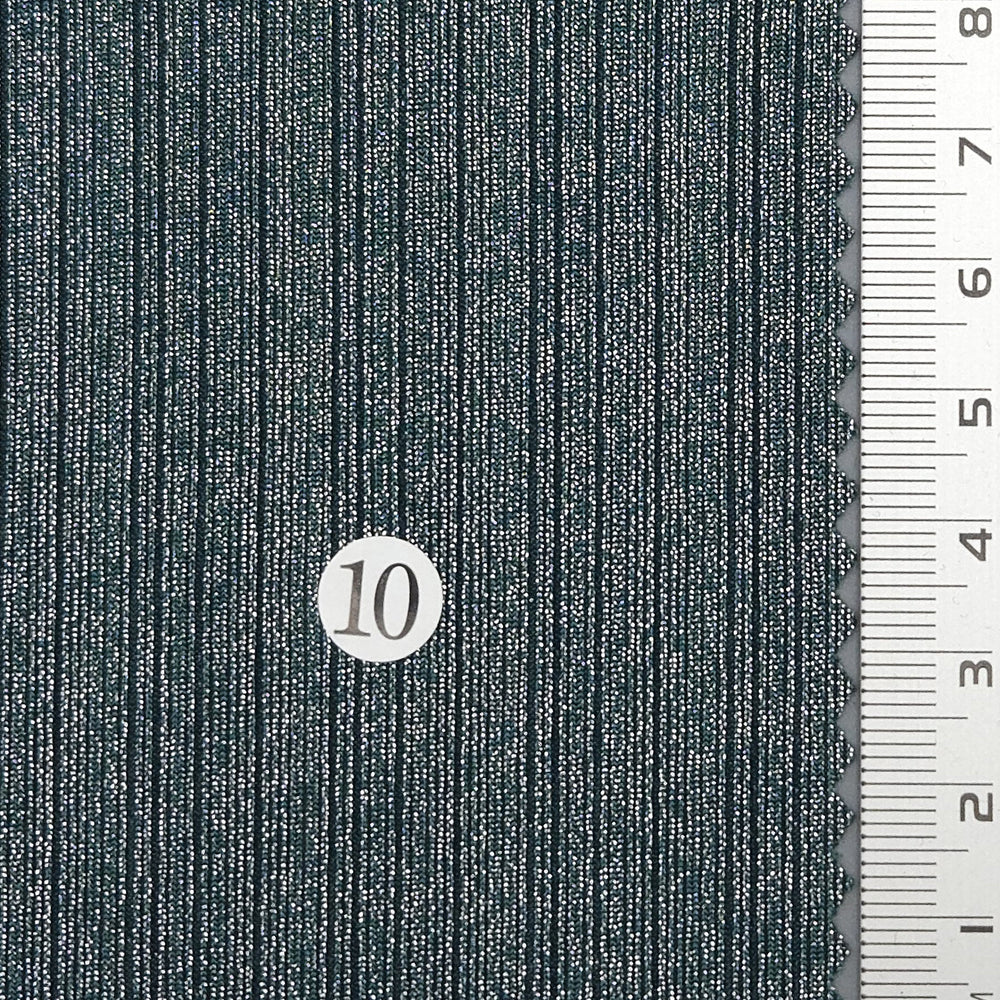 Solid Foil Irregular Slinky Polyester Spandex Knit Fabric - FAB1697 - 1.White/Silver (2)-2.White/Gold (1)-3.Grey/Silver (3)-4.Grey/Gold (4)-5.Beige/Silver (6)-6.Beige/Gold (7)-7.Royal/Silver (8)-8.Brown/Gold (9)-9.Teal/Silver (10)-10.Brown/Silver (11)