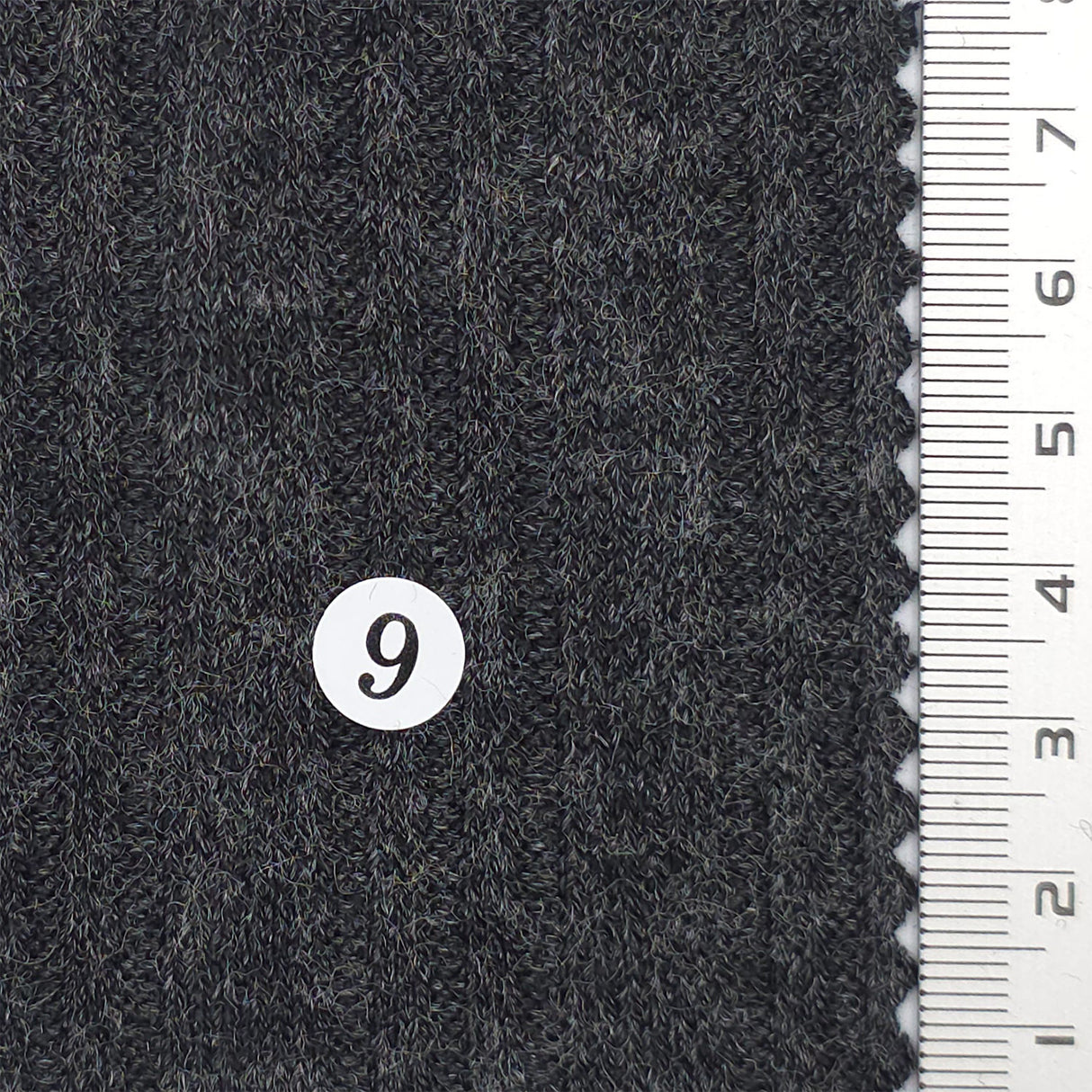 Hairy TR Stripe Irregular Rayon Polyester Knit Fabric - FAB1818 - 1.Pink Beige-2.Beige-3.Beige-4.Olive-5.Mint Blue-6.Green Khaki-7.Brown-8.Melange Gray-9.Charcoal-10.Navy