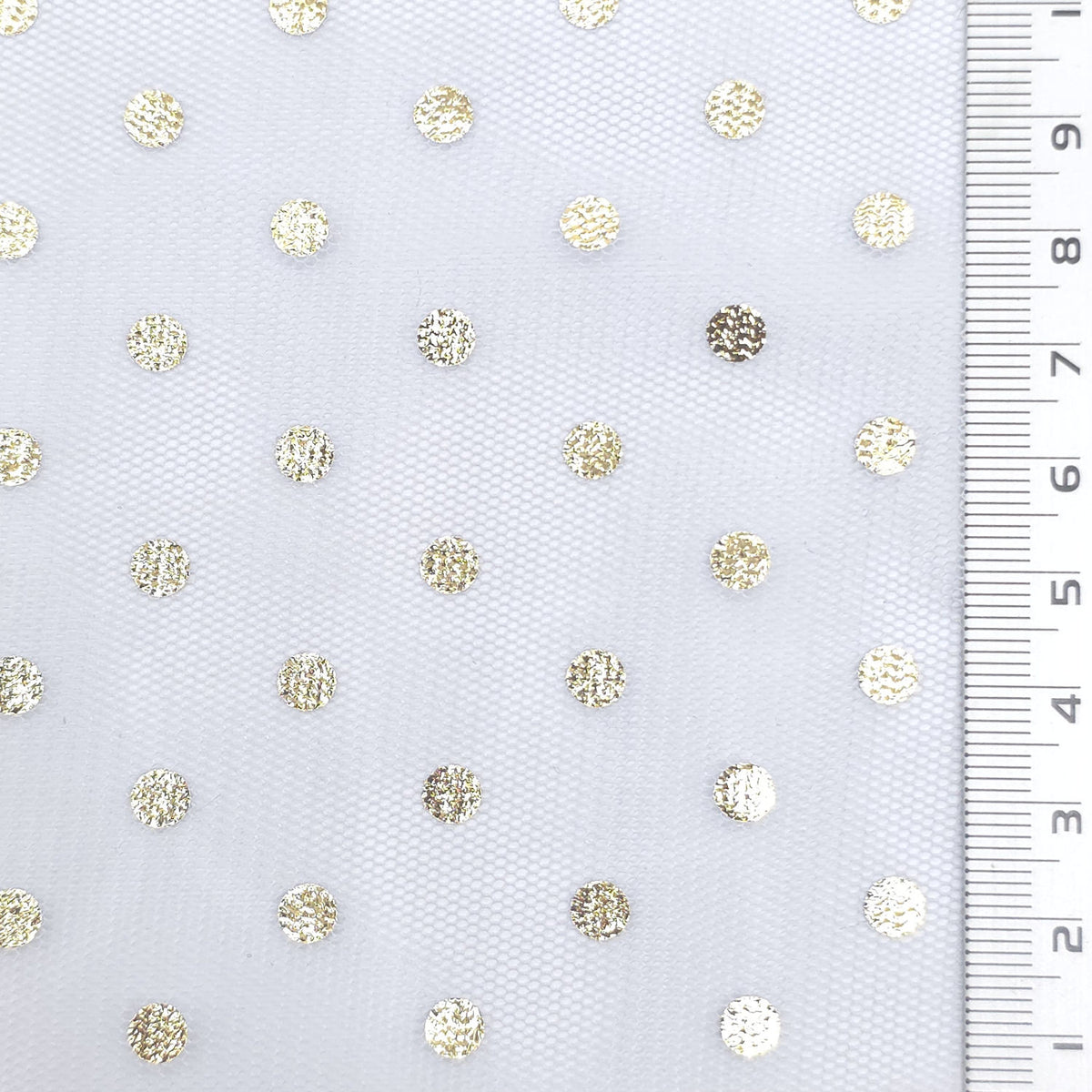 Foil Dot Polyester Knit Fabric - FAB1951 - Slate Grey